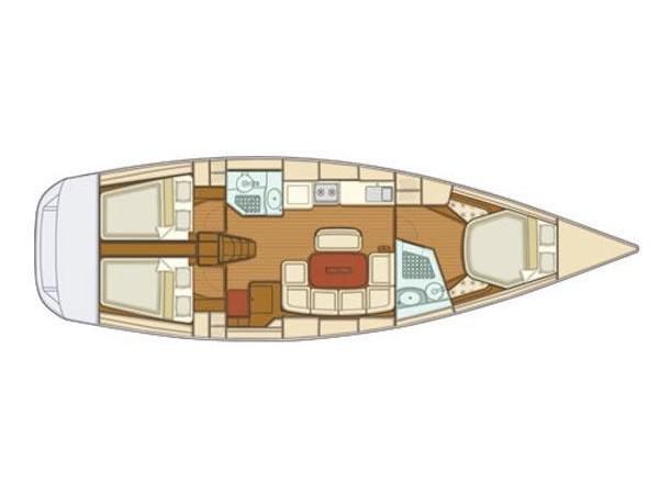 Book yachts online - sailboat - Grand Soleil 43 - Nemo - rent