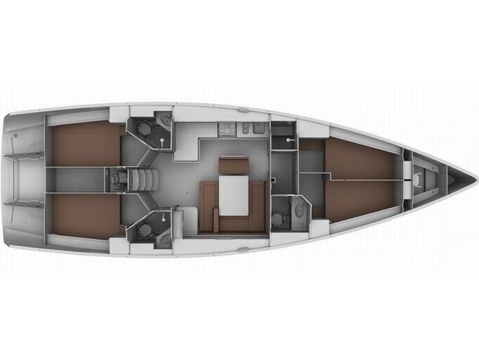 Book yachts online - sailboat - Bavaria Cruiser 45 - Wave Dancer - rent