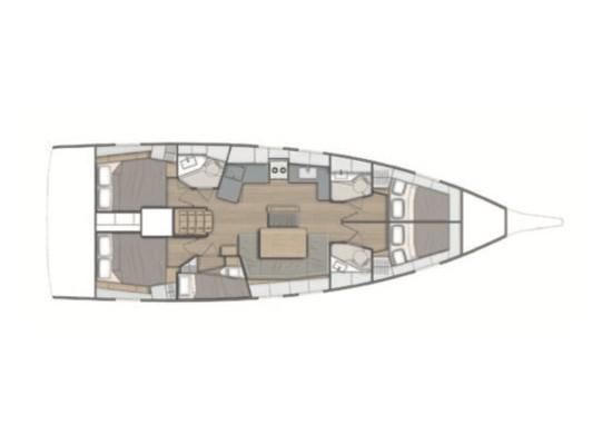 Book yachts online - sailboat - Oceanis 46.1 - MARILYN - rent