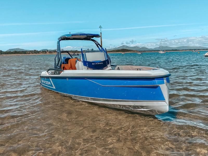 Book yachts online - motorboat - Saxdor 200 Pro Sport - Blue Notos - rent