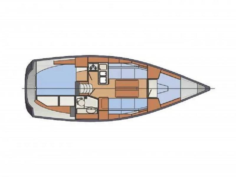 Book yachts online - sailboat - Delphia 31 - Kelsyo - rent