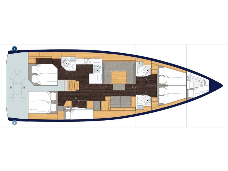 Book yachts online - sailboat - Bavaria C50 - Vela  - rent