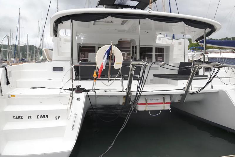 Book yachts online - catamaran - Lagoon 450 - Take It Easy - rent