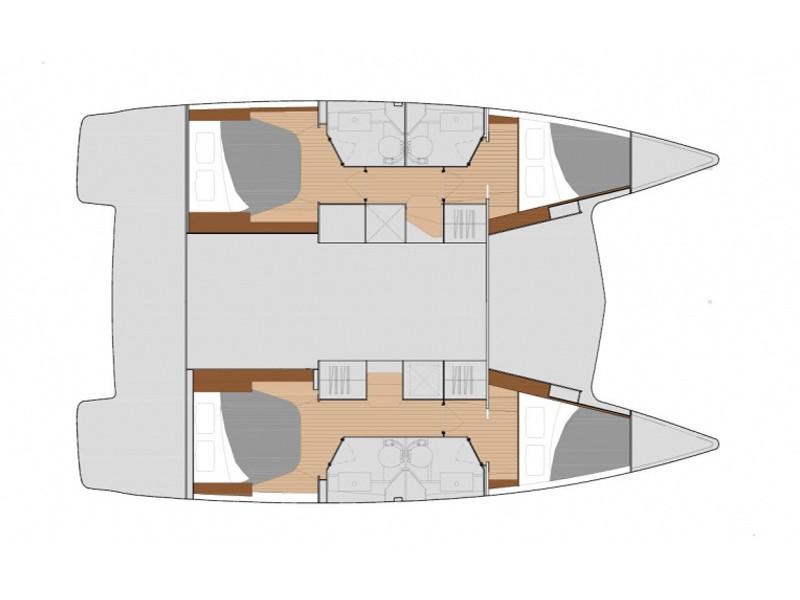 Book yachts online - catamaran - FOUTAINE PAJOT Lucia 40 - Ultimo - rent