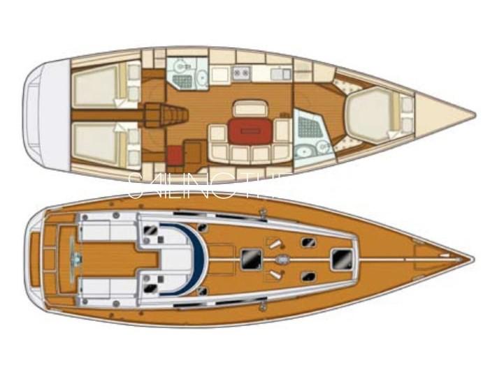 Book yachts online - sailboat - Grand Soleil 43 - Blue Bite - rent