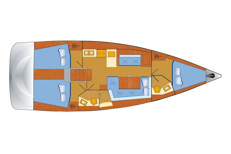 Book yachts online - False - Oceanis 41 (3Cab) - Buddy - rent