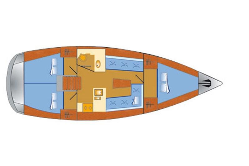 Book yachts online - False - Bavaria Cruiser 37 (3Cab) - Hanni - rent