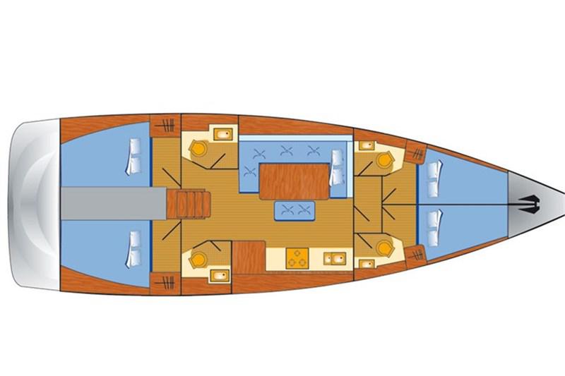 Book yachts online - False - Dufour 460 Grand Large (4Cab) - Alila III - rent