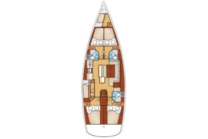 Book yachts online - False - Oceanis 50 Family (5Cab) - Big Tasty - rent