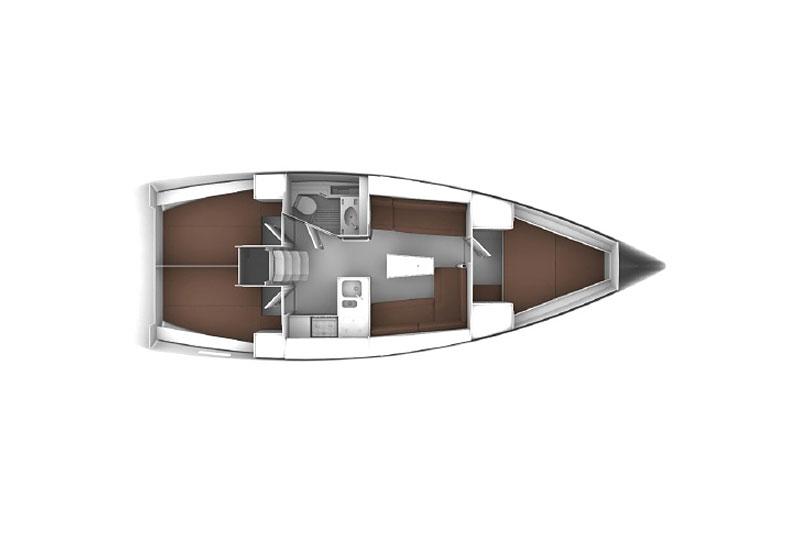 Book yachts online - False - Bavaria Cruiser 37 (3Cab) - aMore - rent