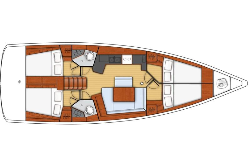 Book yachts online - False - Oceanis 45 (4Cab) - Alboran Gin Tonic (Las Galletas/Marina del Sur) - rent