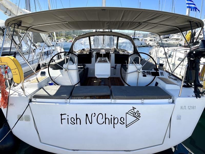 Book yachts online - sailboat - Dufour 460 Grand Large (5 cab) - Fish N`Chips - rent