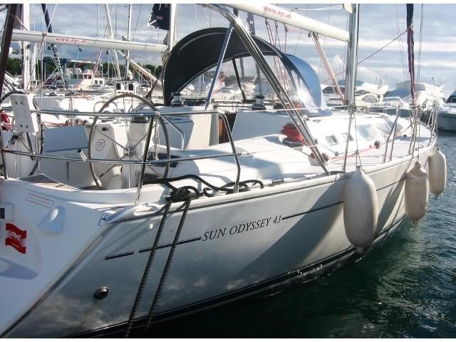 Book yachts online - sailboat - Sun Odyssey 43 - SUNO - rent