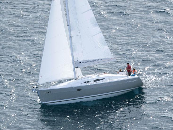 Book yachts online - sailboat - Elan 344 Impression - Amoneda - rent