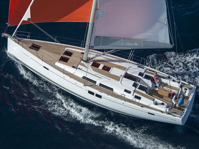Book yachts online - sailboat - Hanse 505 - 4 cabin Version - Pandora - rent