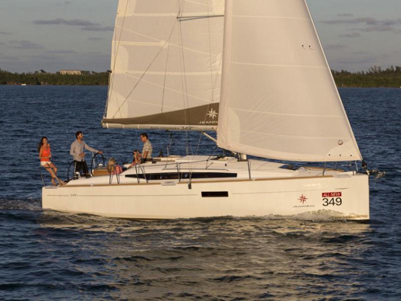 Book yachts online - sailboat - Sun Odyssey 349 - castor - rent