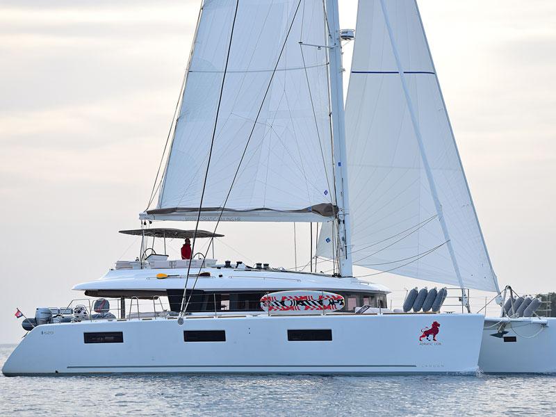Book yachts online - catamaran - Lagoon 620 - ADRIATIC LION - rent