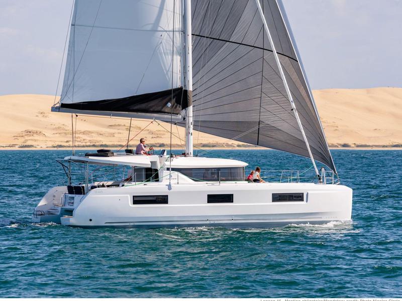 Book yachts online - catamaran - Lagoon 46 A/C &amp; GEN &amp; WM - HARMONY - rent