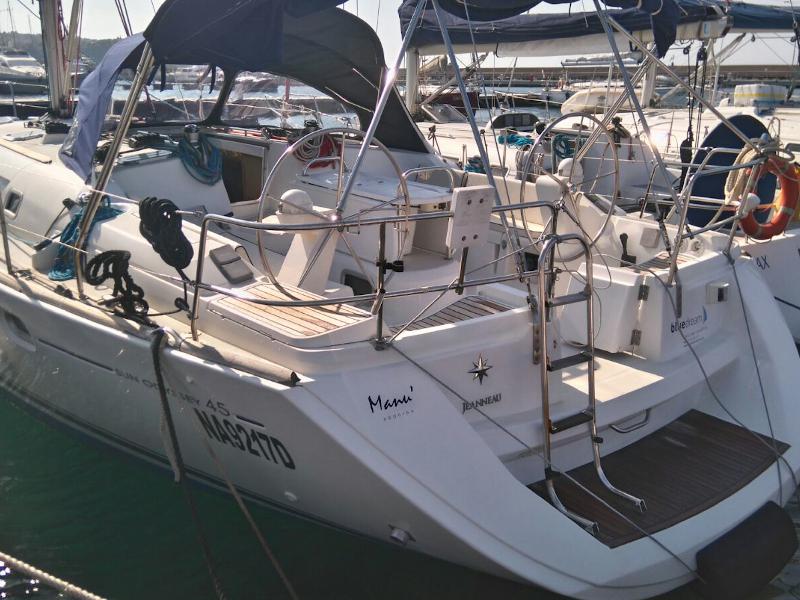 Book yachts online - sailboat - Sun Odyssey 45 - Manù - rent