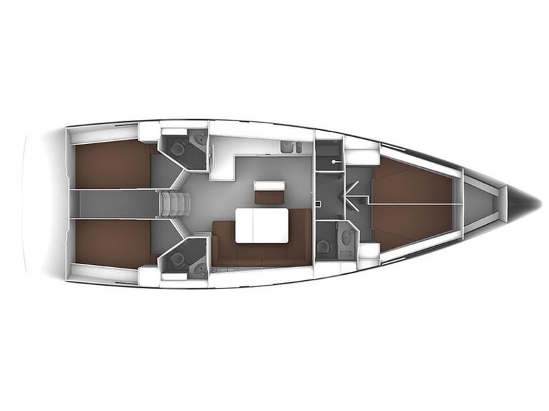 Book yachts online - sailboat - Bavaria 46 Cruiser_ LEN - Bav 46cr_ Kas  - rent