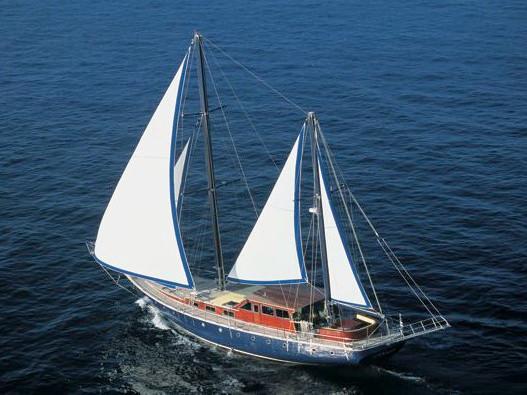 Book yachts online - other - Custom Motor Sailer 80' - Anemos - rent