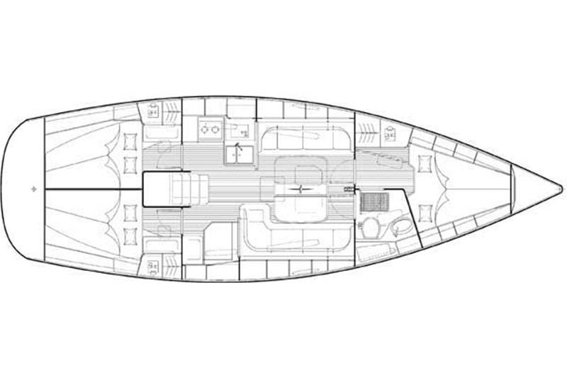 Book yachts online - False - Bavaria 38 Cruiser (3Cab) - Enigma - rent