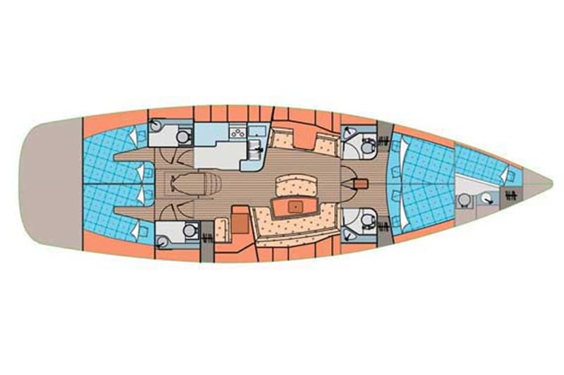 Book yachts online - False - Elan Impression 514 (5Cab) - Maja 07 - rent