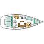 Book yachts online - sailboat - Cyclades 43.4 - Klementa - rent