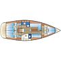 Book yachts online - sailboat - Bavaria 35 Cruiser - Hiba - rent