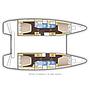 Book yachts online - catamaran - Lagoon 42 - AIR WAVE - rent
