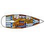 Book yachts online - sailboat - Dufour Gib Sea 43 - EC- D43-03-G - rent