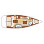 Book yachts online - sailboat - Oceanis 40 - EC -O40-10-MA - rent