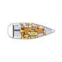 Book yachts online - sailboat - Oceanis 411 - Merak - rent