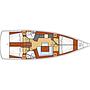 Book yachts online - sailboat - Oceanis 45 - Aeolian Wind - rent