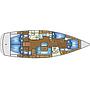 Book yachts online - sailboat - Bavaria 46 Cruiser - SEA PERK - rent