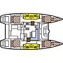 Book yachts online - catamaran - Lagoon 450 - Oups - rent