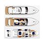 Book yachts online - motorboat - Princess 62 - Pamango - rent