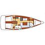 Book yachts online - sailboat - Oceanis 41 - Ocellot blue (PMI) - rent