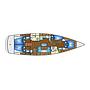 Book yachts online - sailboat - Bavaria 46 - Sunrise - rent
