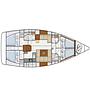 Book yachts online - sailboat - Hanse 445 - HELIOS - rent