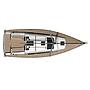 Book yachts online - sailboat - Dufour 382 GL - Peter Pan - rent