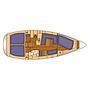 Book yachts online - sailboat - Elan 384 Impression - Aurora - rent