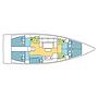 Book yachts online - sailboat - Dufour 460 Grand Large - Drongo - rent