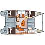 Book yachts online - catamaran - Lipari 41 - Melody - rent