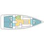 Book yachts online - sailboat - Sun Odyssey 349 - Lapwing - rent