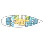 Book yachts online - sailboat - Harmony 47 - Sakatia - rent
