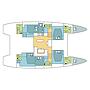 Book yachts online - catamaran - Lagoon 52F - Jadro - rent