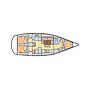 Book yachts online - sailboat - Dufour 405 - Tesla - rent