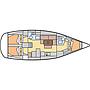 Book yachts online - sailboat - Dufour 405 Grand Large - Ricarda - rent