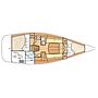 Book yachts online - sailboat - First 35 - Sophie - rent